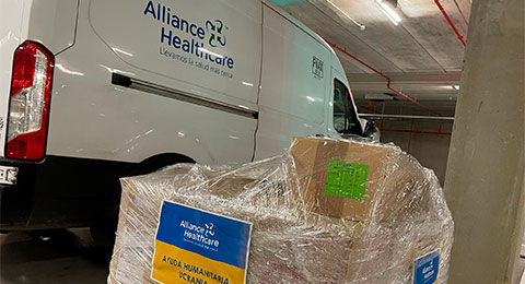 Alliance Healthcare ofrece ayuda humanitaria a Ucrania