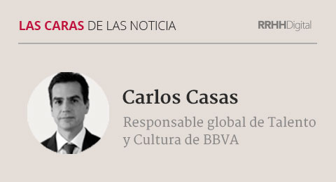 Carlos Casas, responsable global de Talento y Cultura de BBVA