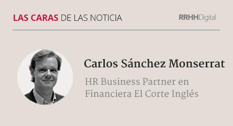 Carlos Sánchez Monserrat, HR Business Partner en Financiera El Corte Inglés