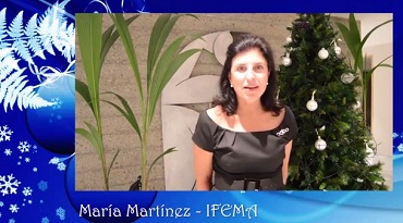 María Martínez, directora de RRHH de Ifema, felicita las fiestas a los lectores de RRHH Digital 