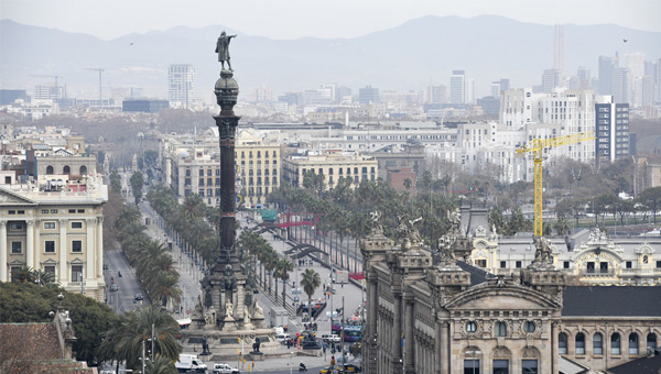 Vista aérea Barcelona