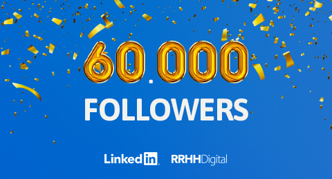 RRHHDigital llega a los 60.000 seguidores en LinkedIn
