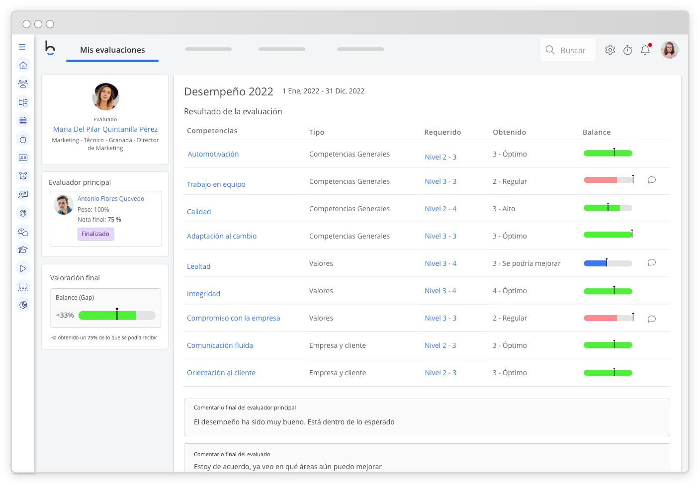 Software evaluacin del desempeo