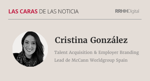 Cristina González, Talent Acquisition & Employer Branding Lead de McCann Worldgroup Spain