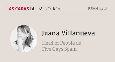 Juana Villanueva, Head of People de Five Guys Spain