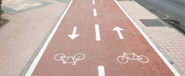 El Cermi rechaza los carriles-bici en las aceras de las ciudades 