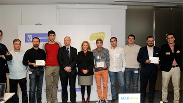 Los emprendedores de Bileit, K-Social y Business Init ganan el concurso MADdata  