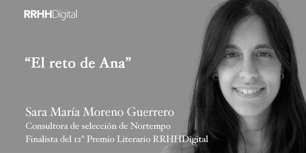 'El reto de Ana', finalista del 12º Premio Literario RRHHDigital