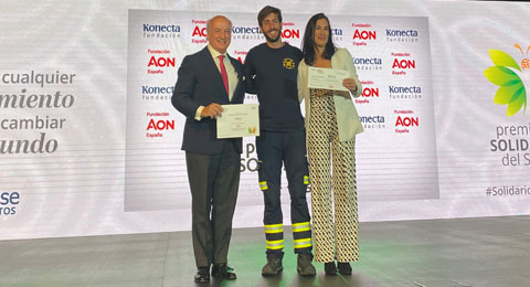 Fundación Aon España entrega su Premio Solidario del Seguro 2022 a Bomberos Ayudan