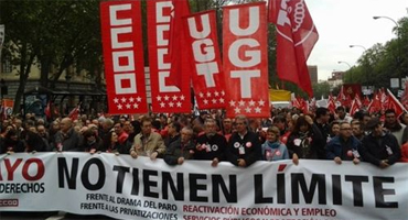 'Así no salimos de la crisis', lema de la manifestación del 1 de Mayo 