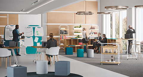 Las nuevas formas de trabajo convierten las oficinas en espacios de innovación