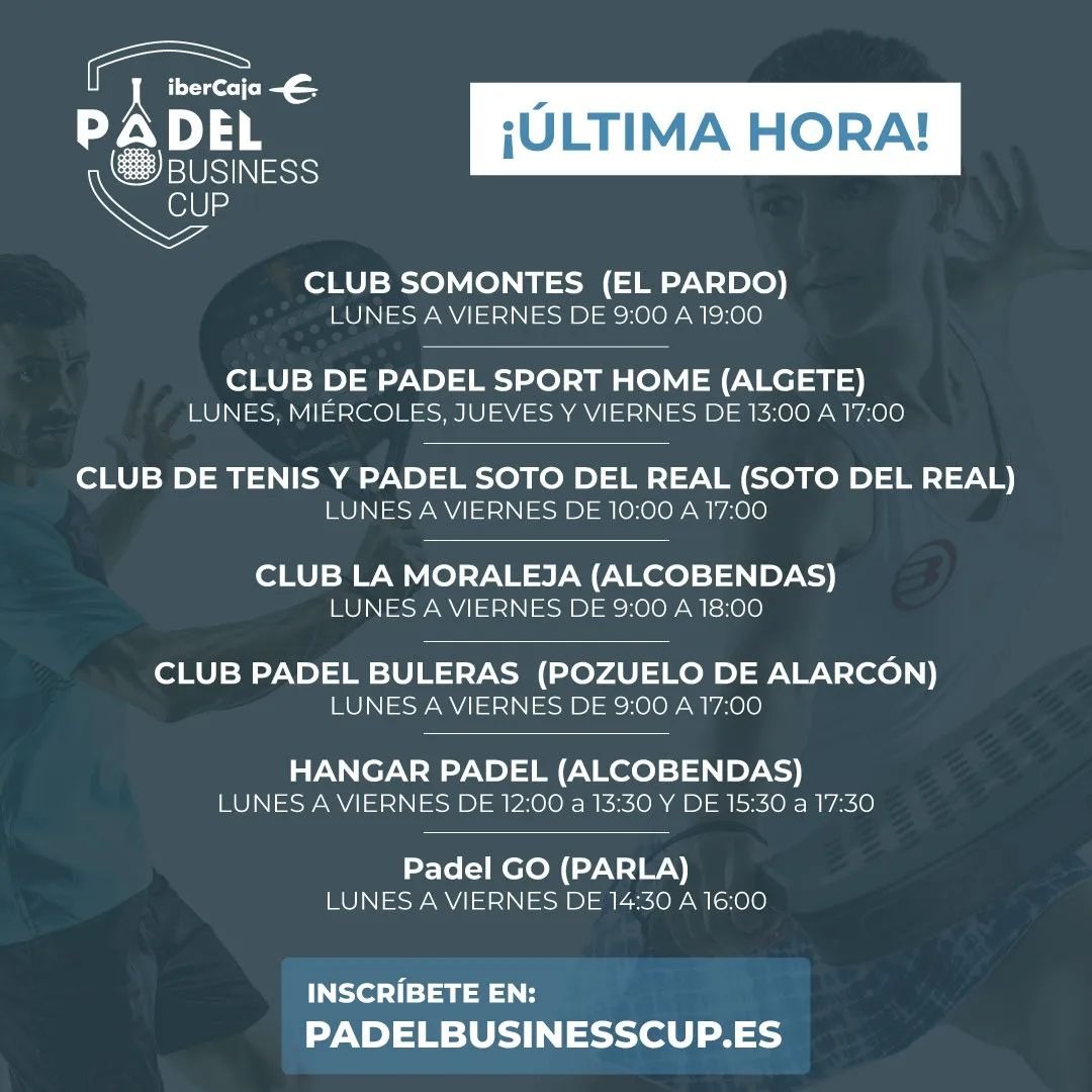 Ibercaja Padel Business Cup
