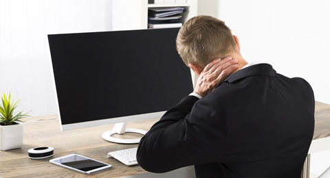  El 60% de los trabajadores de oficina se queja de dolor de espalda