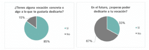 brecha entre vocacion y expectativas