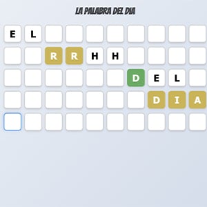 Imagen del juego wordle