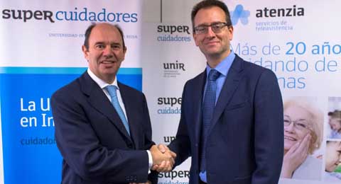 Acuerdo de colaboración entre SUPER Cuidadores y Atenzia