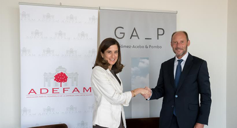 ADEFAM firma un convenio de colaboración con Gómez Acebo & Pombo