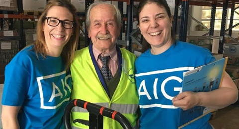 AIG continúa con el voluntariado también en horario laboral