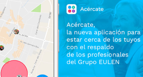 Acércate, la app de Grupo EULEN de asistencia a familiares
