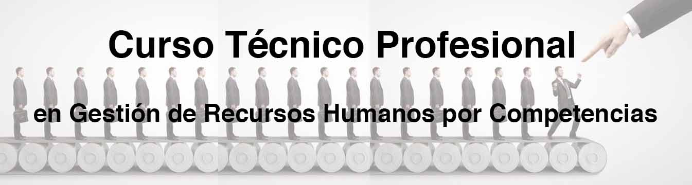 Curso Técnico Profesional en Gestión de Recursos Humanos por Competencias