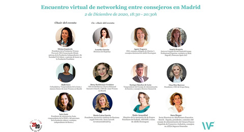 Únete al networking internacional con consejeros de prestigio de la Fundación Woman Forward