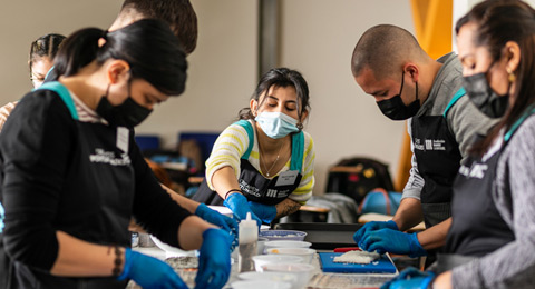 Fundación Mahou San Miguel, Fundación Tomillo y Sushita forman en cocina japonesa a jóvenes en desempleo