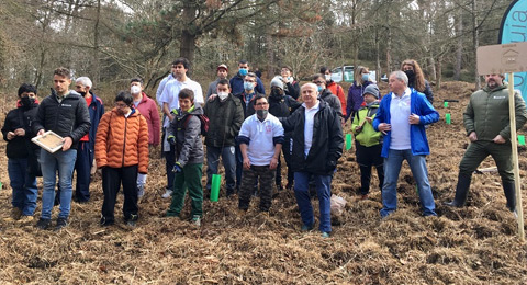 Voluntarios de la Fundación Aon España y jóvenes con discapacidad intelectual se unen en pos del medio ambiente