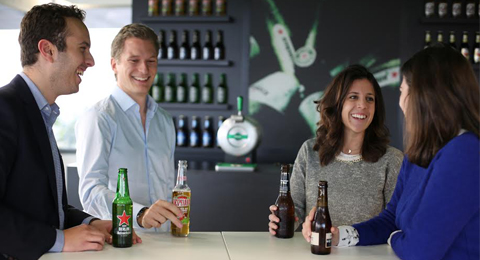 Los jóvenes escogen a Heineken como la mejor compañía para trabajar en el sector cervecero