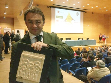 Carlos Martinez recoge el Premio Prever 2013 otorgado a IMF