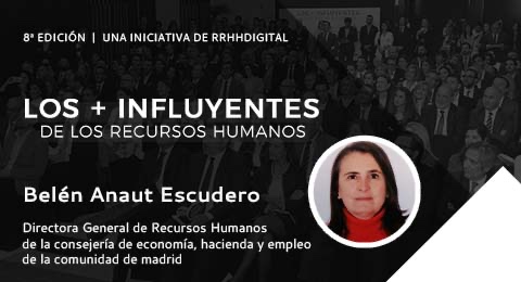 La Directora General de RRHH de la Consejería de Economía, Hacienda y Empleo de la Comunidad de Madrid inaugura hoy la gala de entrega de ‘Los más Influyentes de los RRHH’
