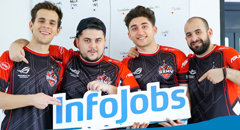 Infojobs patrocina al equipo de esports Asus ROG Army