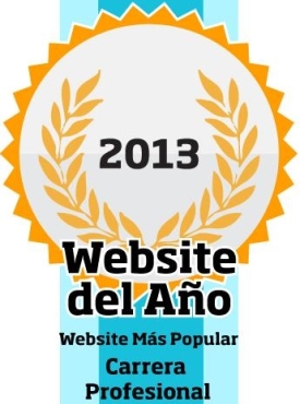 Trabajos.com, Premio Website del Año en la categoría Carrera Profesional
