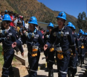 Los mineros del Pozo Emilio de Santa Lucía de Gordón (León) regresan al trabajo