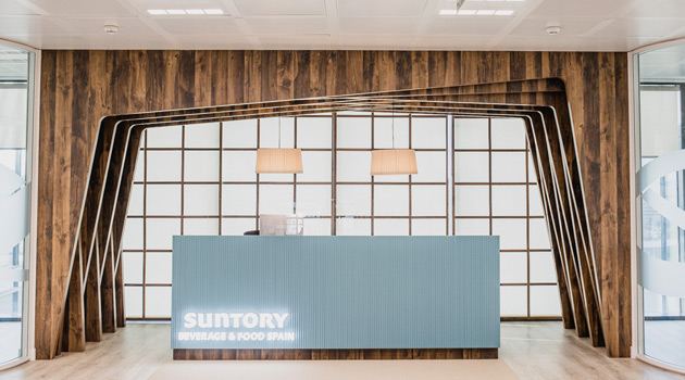 Nuevas oficinas flexibles Suntory 2021 