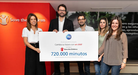 P&G colabora con el proyecto de refuerzo educativo en niños de Save the Children