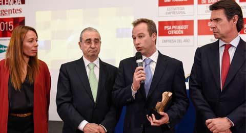 PSA Peugeot Citroën, elegida como ‘Empresa del año’ en los Premios Excelencia 2015