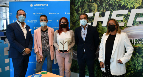 CHEP España recibe el galardón principal en la IX Edición de los Premios Asepeyo