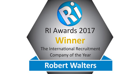 Robert Walters elegida Best International Recruiter 2017