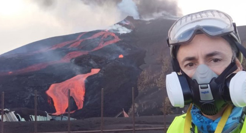 Riesgos laborales para los trabajadores en la zona del volcán de La Palma
