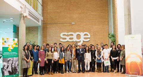 Sage acoge a 80 alumnos de ESO en un programa de orientación laboral