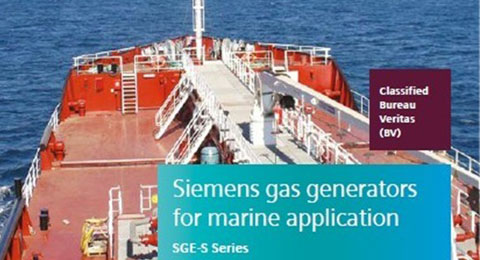Siemens recibe la certificación Bureau Veritas de sus motores marinos de gas
