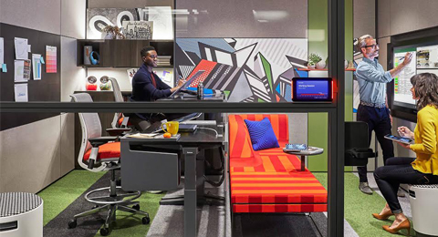 Microsoft se alía con Steelcase para crear oficinas que potencien la creatividad