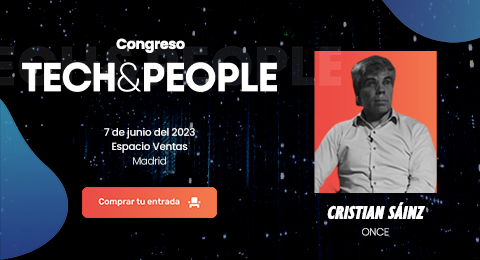 Cristian Sáinz de Marles, CIO de ONCE, nuevo ponente confirmado para el Tech&People