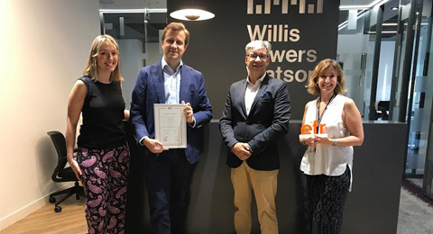 Willis Towers Watson renueva su certificación de EFR