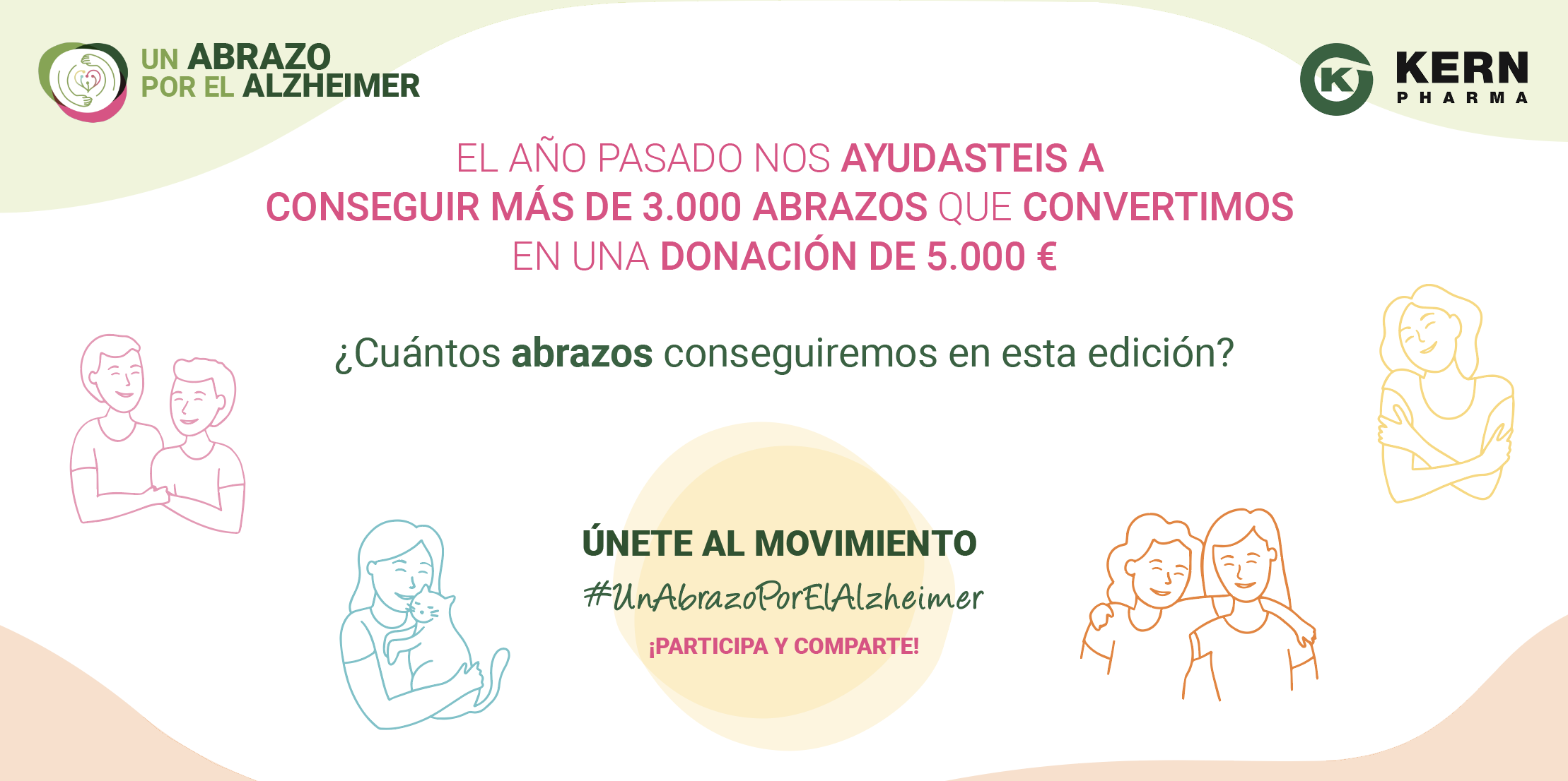 Un abrazo para el Alzheimer