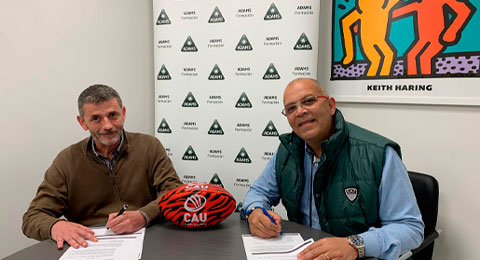 ADAMS Formación patrocinará al CAU Rugby Valencia las dos próximas temporadas