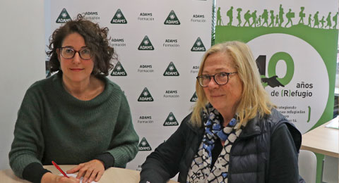 ADAMS Formación y CEAC ofrecen un centenar de becas de formación para refugiados