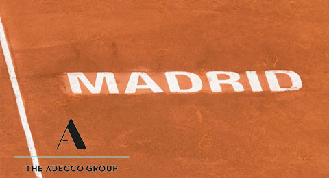 Adecco contratará a 500 personas para el Mutua Madrid Open 2018