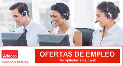 Selección: Adecco Outsourcing busca 20 teleoperadores con inglés en Barcelona