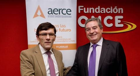 AERCE y Fundación ONCE con la integración laboral de personas con discapacidad